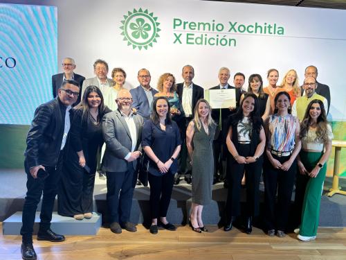 Entrega del Premio Xochitla a WRI México 